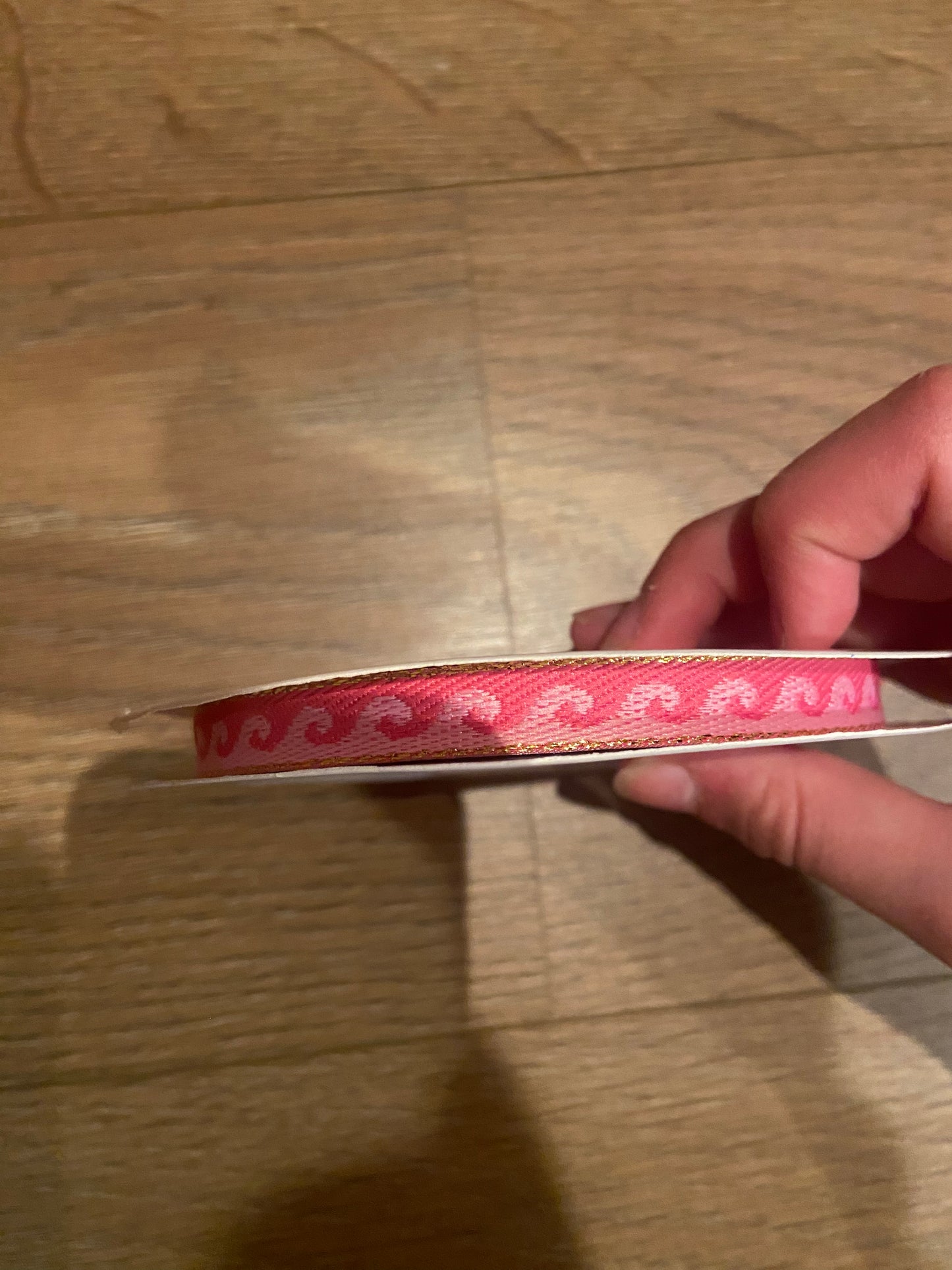 Wave lint roze