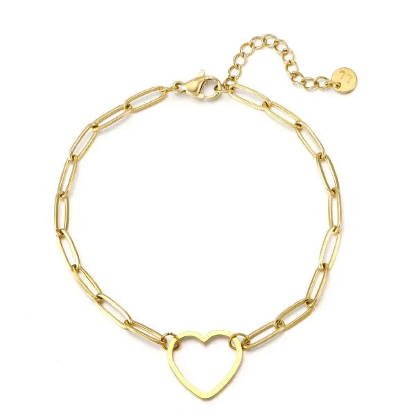 Lovely armband goud