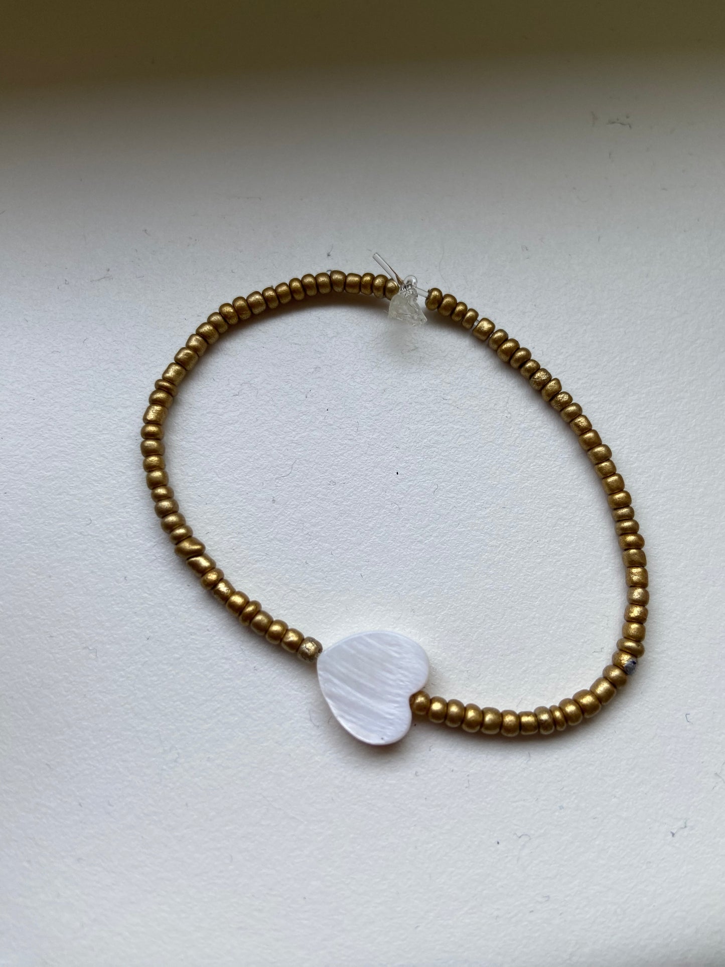 Armband gold heart