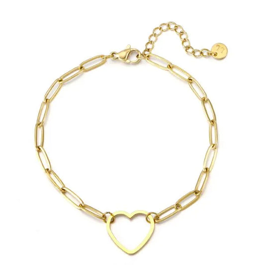 Lovely armband goud