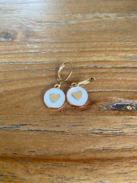 White hearts