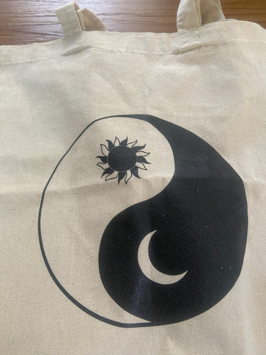 Tote bag ying jang