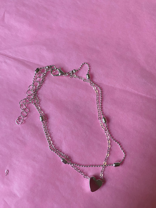 Heart set Silver