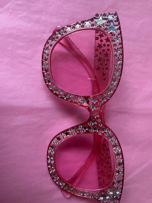Star zonnebril roze